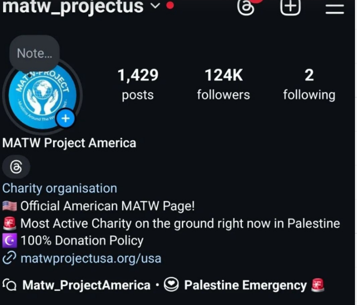 MATW Project America – 124K followers